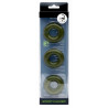 Sport Fucker Lot de 3 Cockrings Chubby 20mm Kaki